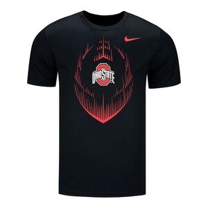 NWT men's sizes nike Ohio State Buckeyes/OSU legend Icon football tee shirt FTBL